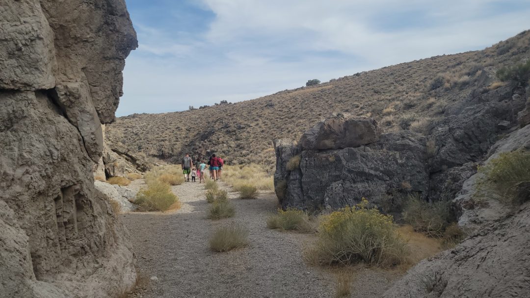 Devil's Gate Slot Canyon, Nevada - Outdoor Fam Fun